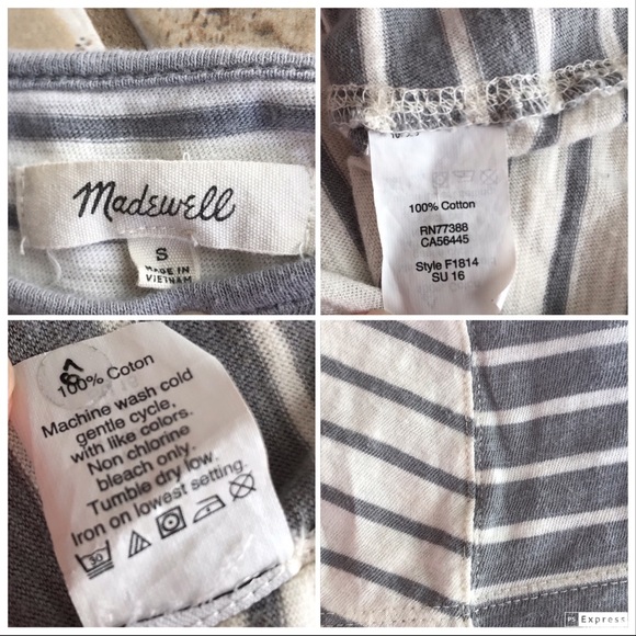 Madewell Forward Seam Stripe Tank - Picture 6 of 8